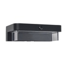 Applique extérieure 6W solaire en aluminium, pc noir étanche IP55