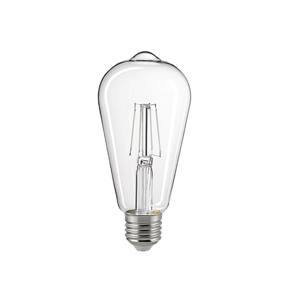 Ampoule LED filament ST64 E27 9W Dimmable Lumière Jaune