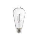 Ampoule LED filament ST64 E27 9W Dimmable Lumière Jaune