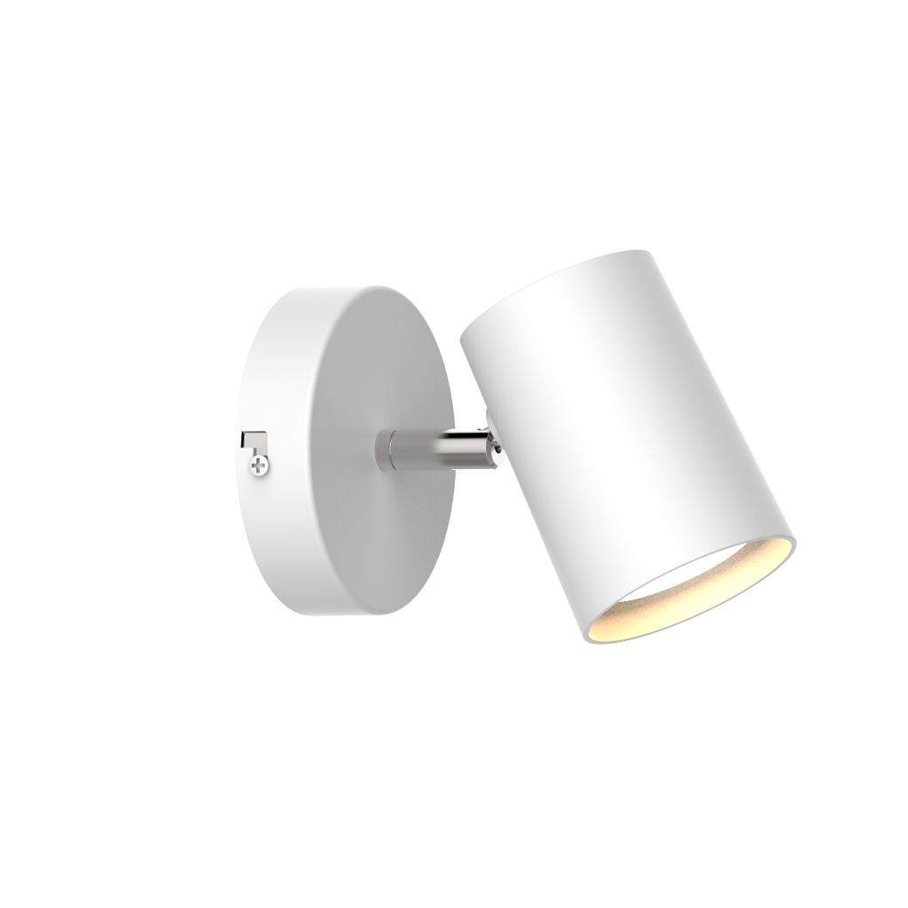 Spot / Applique Nocta en acier blanc
