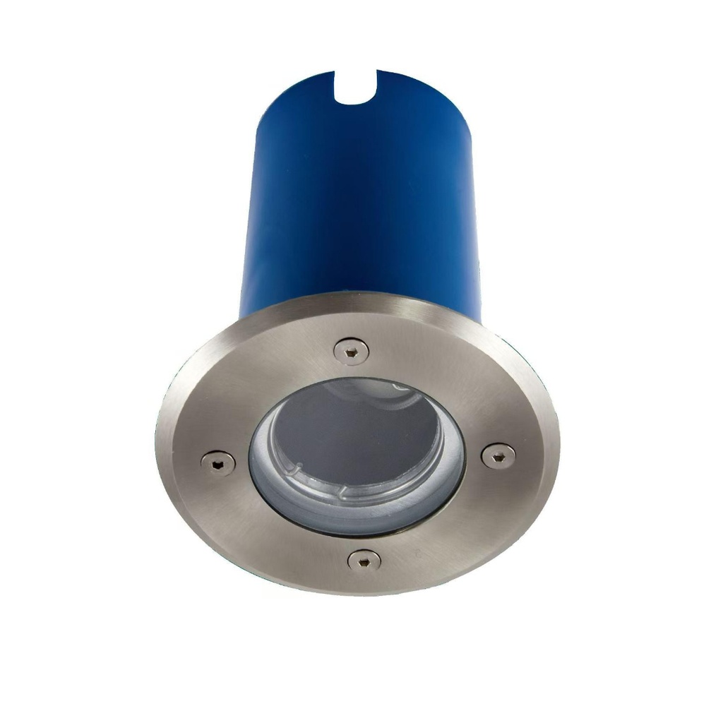 Encastré LED GU10 rond en acier inoxydable étanche IP65