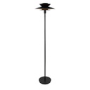 Lampadaire Astrée en métal noir dorée multi-abat-jour Ø38
