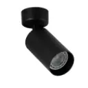 Spot / Applique Spark GU10 en aluminium noir IP20