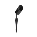 Spot de jardin GU10 Spike 35W en aluminium noir