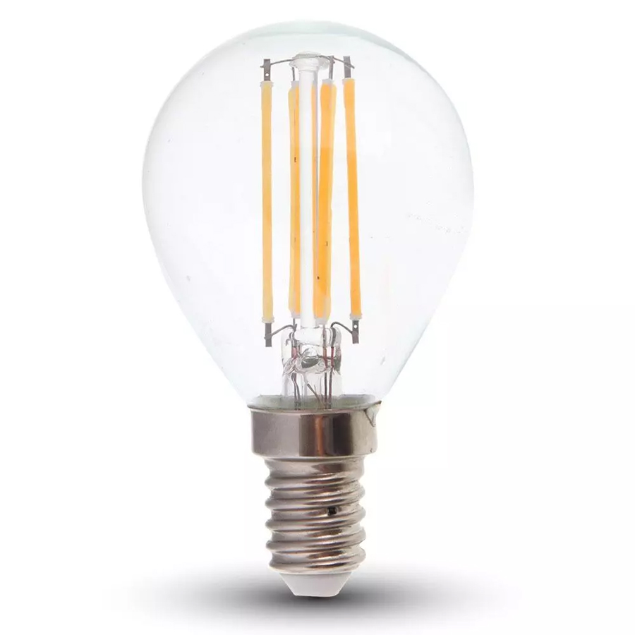 Ampoule LED Filament P45 E14 4W Lumière Jaune