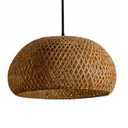 Suspension Manissa en bambou tressé style chinois 