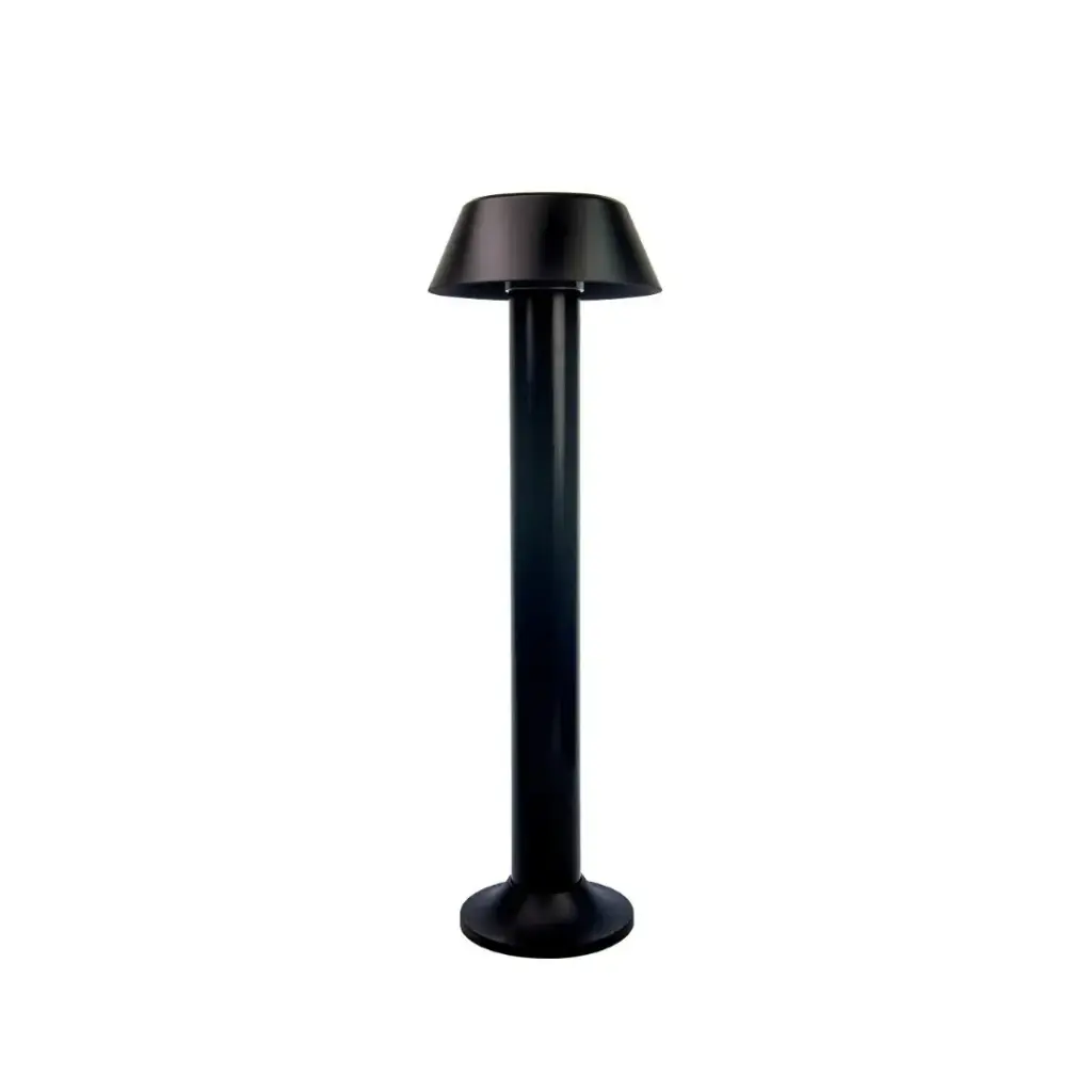 Borne éclairage extérieur LED Michelle en plastique noir IP65