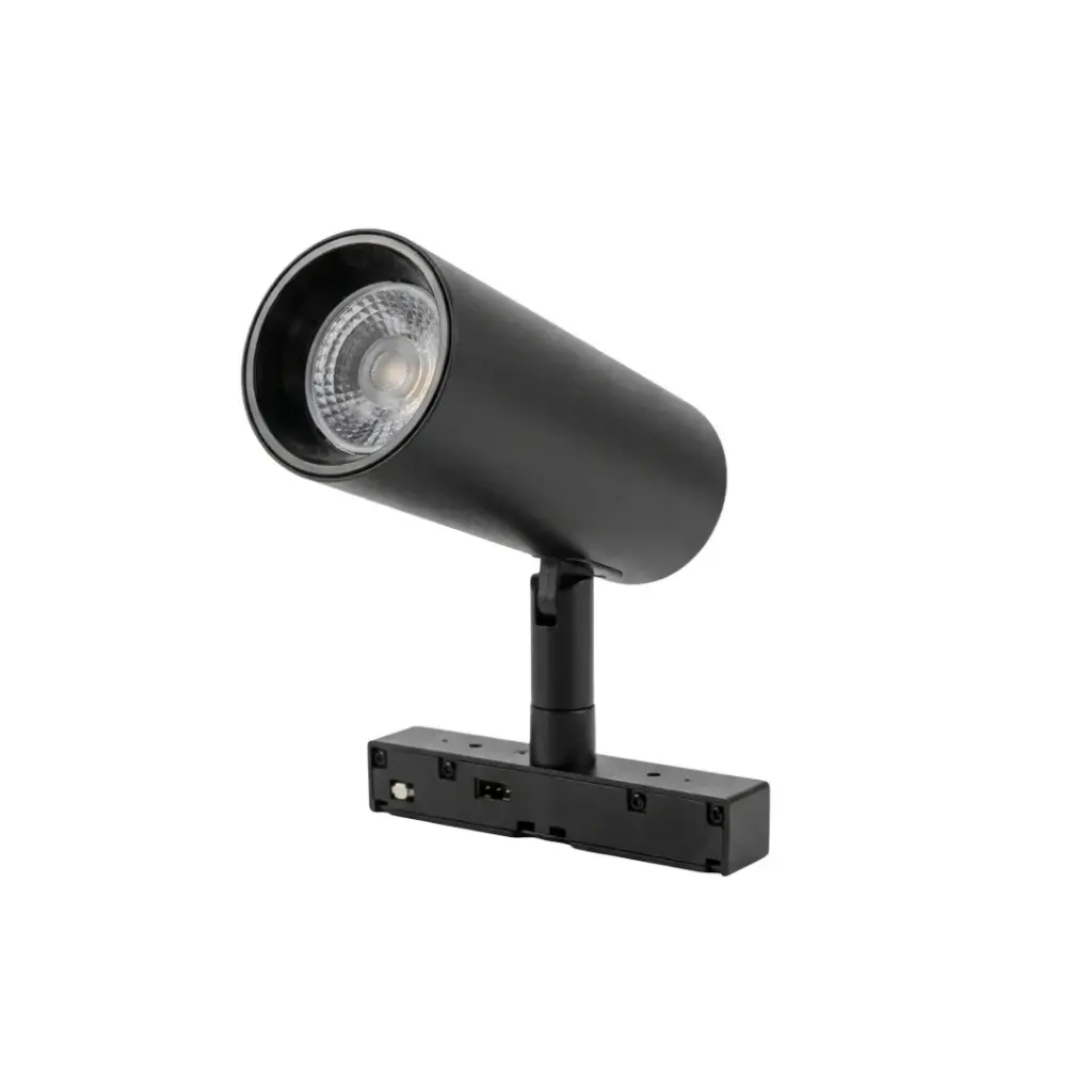 Spot rail LED 10W noir pour profil d'éclairage IP20