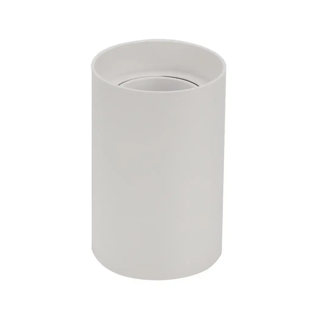 Plafonnier GU10 rond blanc Ø8 IP20
