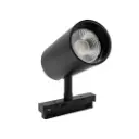 Spot rail LED 20W noir pour profil d'éclairage IP20