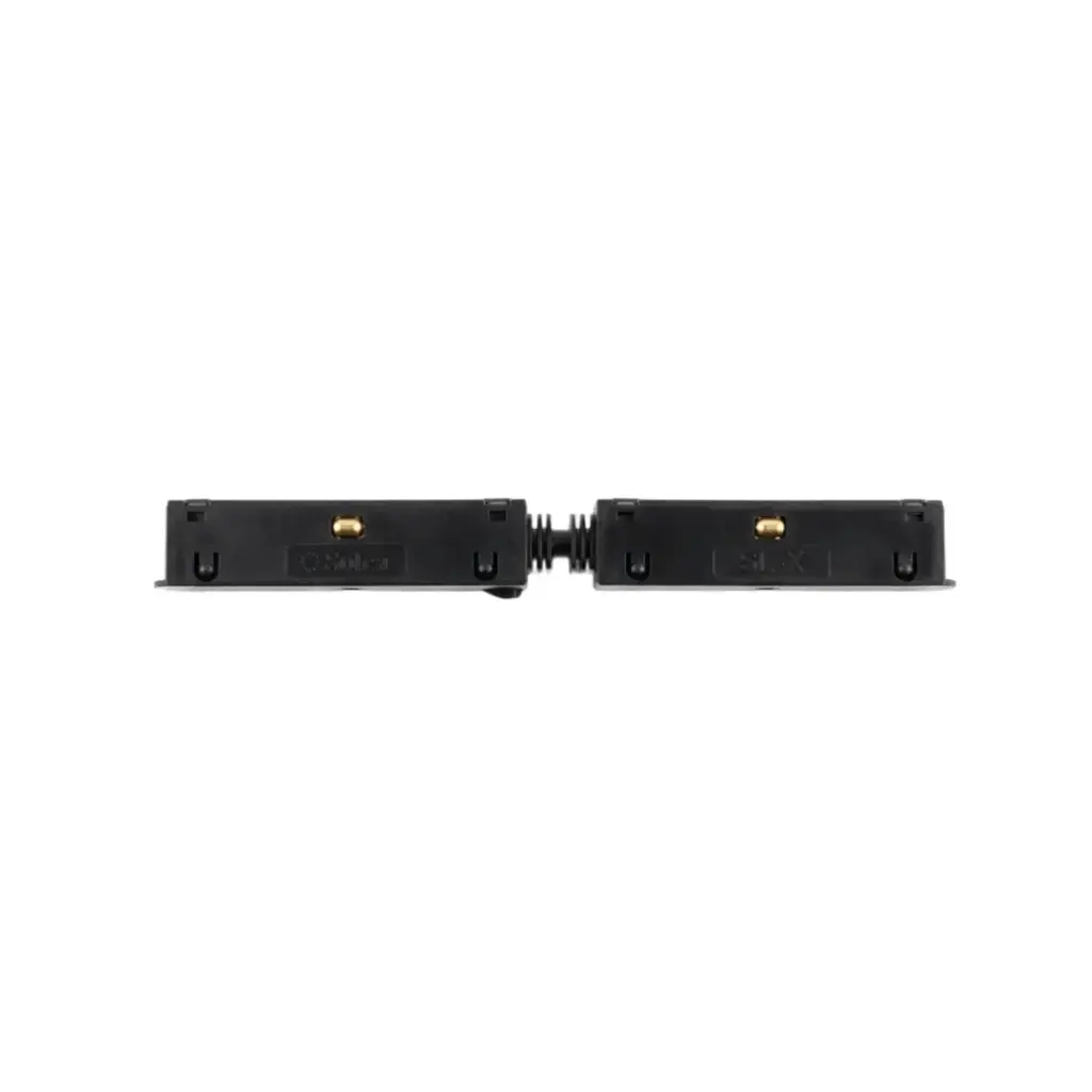 Connecteur d'angle A pour rail magnétique noir 