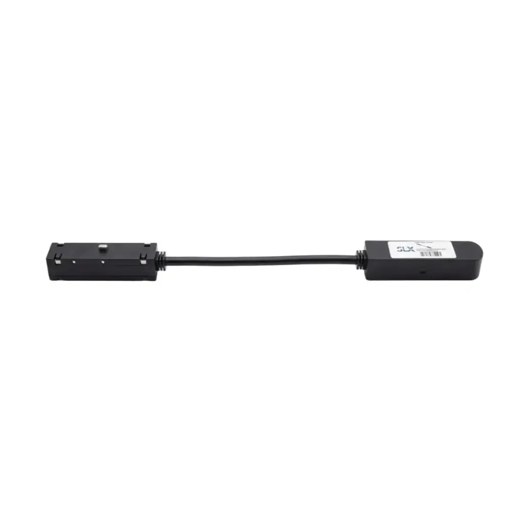 Connecteur d'angle B pour rail magnétique noir 