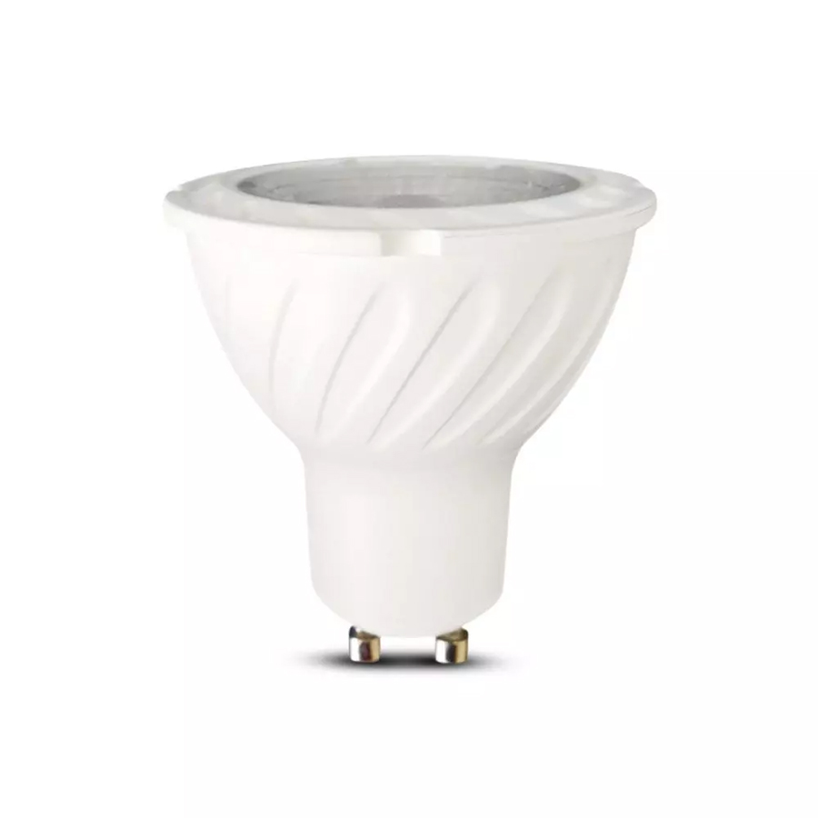 Ampoule LED GU10 7W Lentille SMD en plastique Lumière Blanche