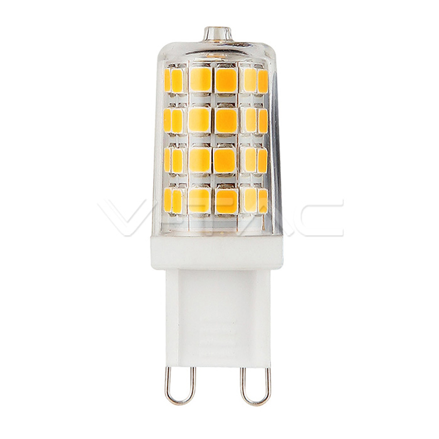 Ampoule LED G9 3W Plastique Lumière Jaune