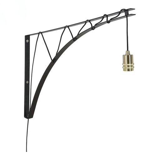 Applique Bridge en métal peint style Eiffel