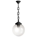 Suspension Globe 250 Sichem en résine noir antichoc étanche