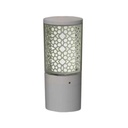 [FUMDR3573000LXU1K] CARLO DECO SPIKE - Borne de jardin en résine gris antichoc étanche IP55