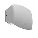 ABRAM 150 - Applique murale LED 4W en résine et plastique blanc étanche IP55