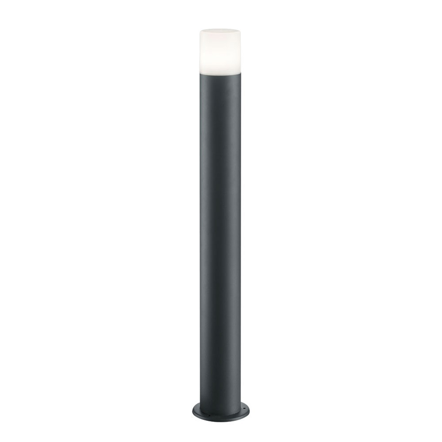 Borne extérieure Hoosic en fonte aluminium anthracite étanche
