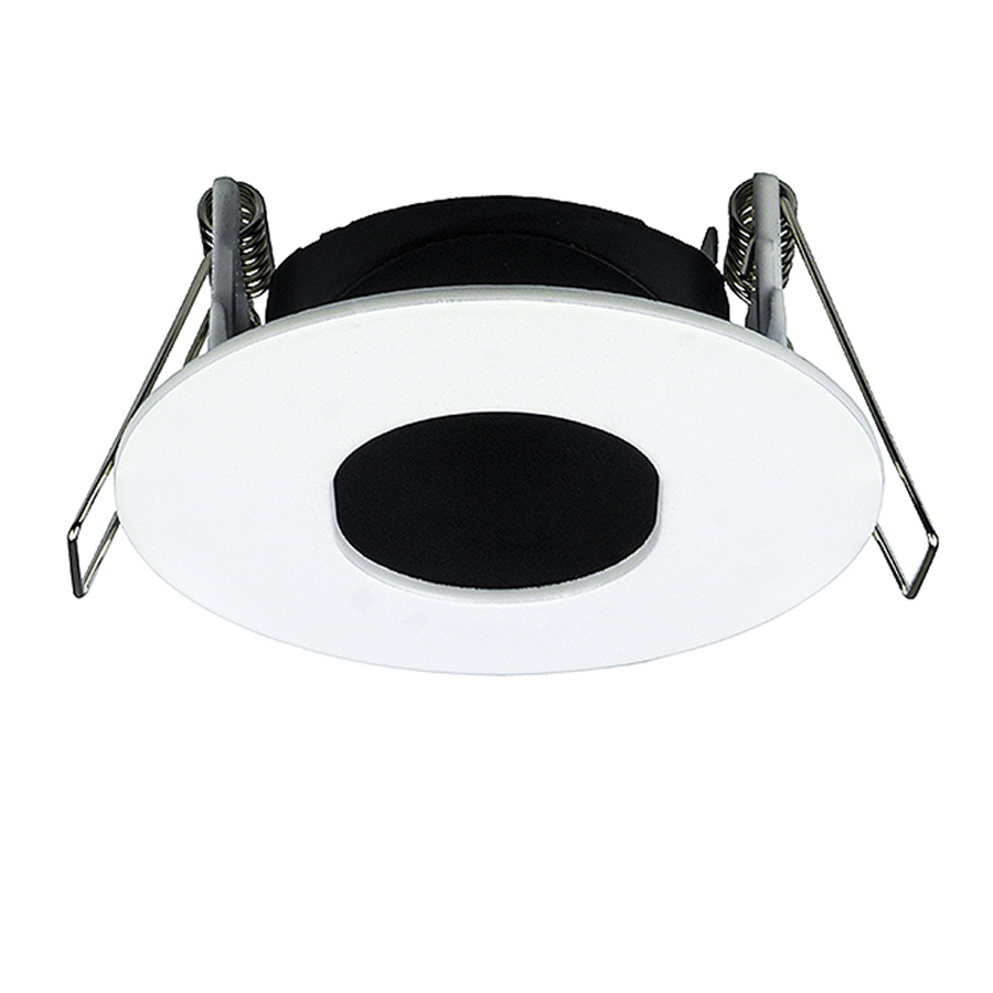Spot encastré GU10 Rond Blanc mat