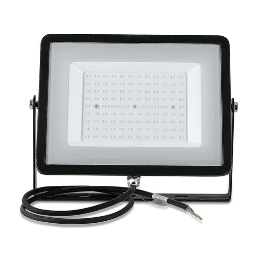 Projecteur LED 100W SMD Noir Lumière Blanche Naturelle étanche IP65