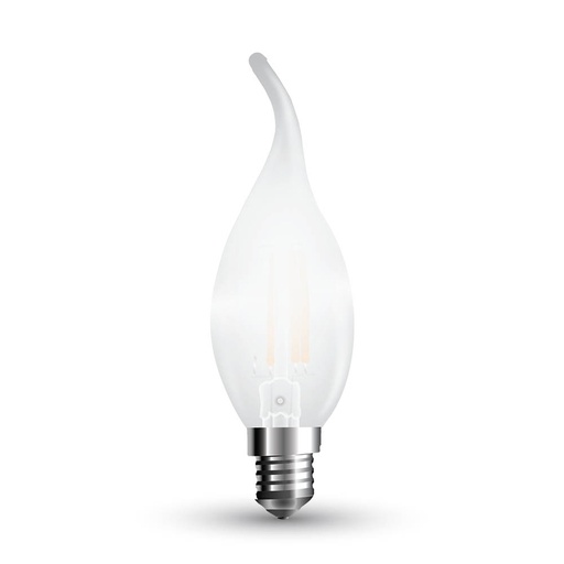 Ampoule Led filament flamme E14 4W Lumière Jaune