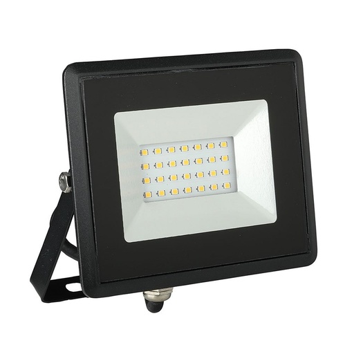 Projecteur LED 20W SMD Noir Lumière Blanche Froide IP65
