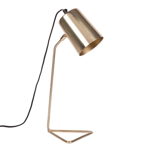 Lampe Mauro en métal doré