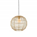 Suspension Sambo en métal doré antique Ø46