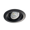 Spot encastré COLIE DTO-B -alliage en aluminium noir mat Ø9,9