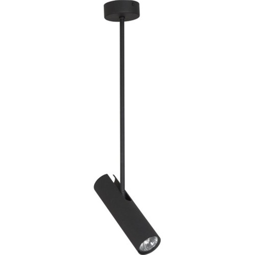 Spot GU10 35W en acier noir