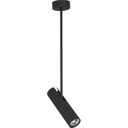 Spot GU10 35W en acier noir