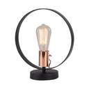 [CHAGA143] ILE - Lampe à poser en métal noir
