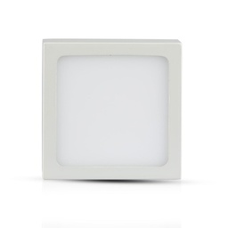 [VTA4914] Panneau LED Surface 12W Carré Lumière Blanche Naturelle 14x14 cm