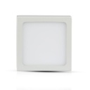 Panneau LED Surface 12W Carré Lumière Blanche Froide 14x14 cm