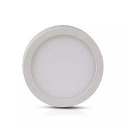 [VTA4917CV] Panneau LED Surface 18W Rond Lumière Blanche Naturelle Ø19