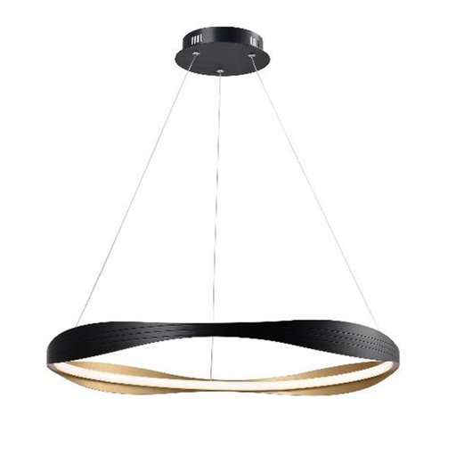 [BAOKA301] Lustre / Suspension Crown LED 30W dimmable Lumière Jaune avec télécommande