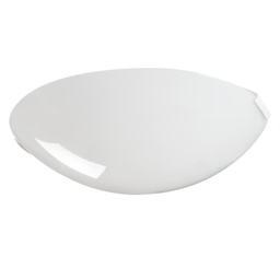 [KAN25690] PLAFMIN - Plafonnier en plastique blanc Ø25