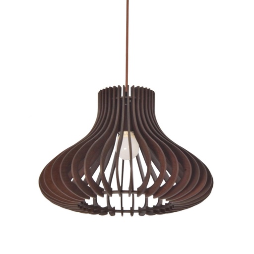 [MDQN110KD] Suspension Natura en bois marron