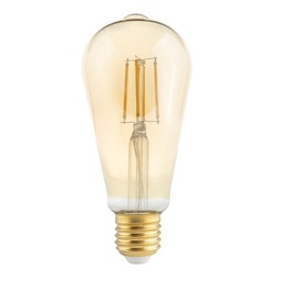 [OPT1795CV] Ampoule LED Filament ST64 E27 4W Lumière Jaune