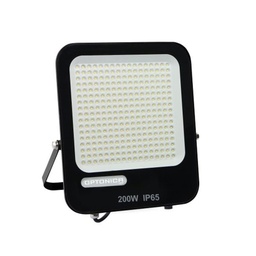 [OPT5738CV] Projecteur LED 200W SMD Noir Lumière Blanche Froide étanche IP65