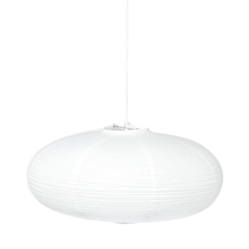 Suspension Ayaki en boule japonaise en papier blanc | Soléa