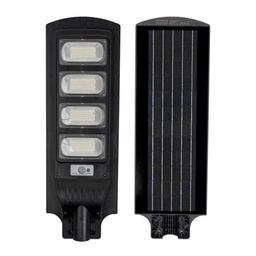 [OPT9129CV] Lampadaire Solaire LED 18W avec détecteur de mouvement Lumière Blanche froide étanche IP65