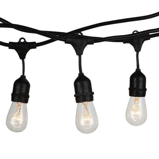 [VTA3673CV] Guirlande lumineuse prise européenne et prise étanche IP65
