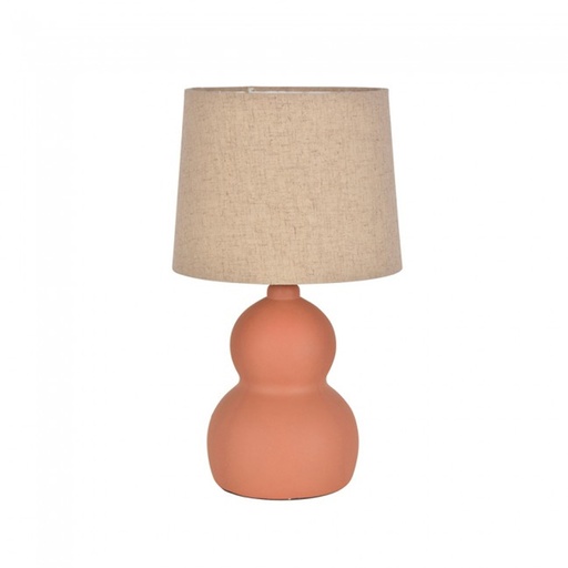 [COR656957] DRYADE -  Lampe à poser en céramique terracotta