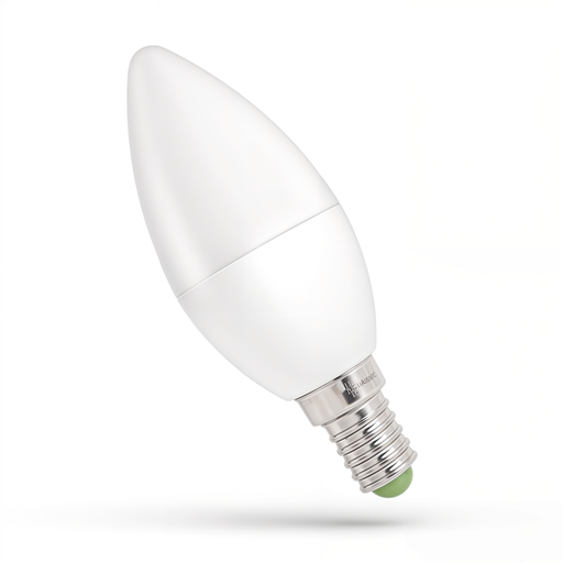 [SPEWOJ13027] Ampoule led bougie C37 E14 6W Lumière Blanche Froide