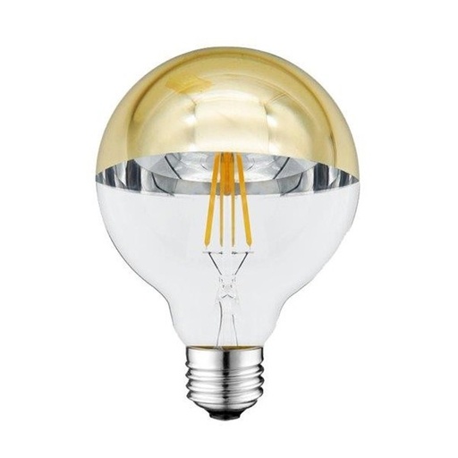 [OPT1890CV] Ampoule Led Filament G95 E27 7W verre doré Lumière Jaune