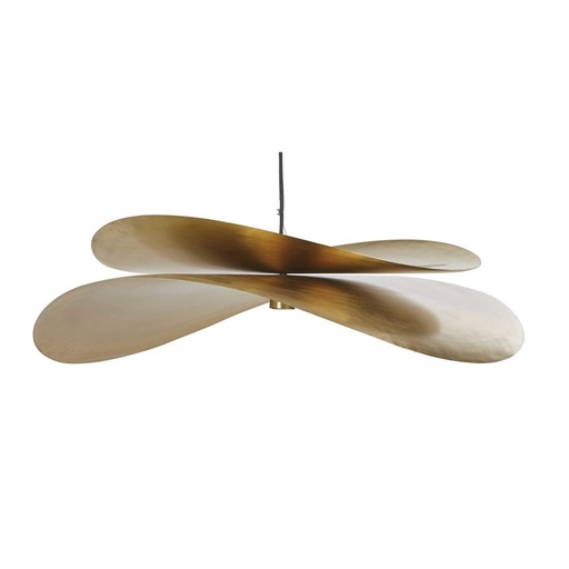 [MM220783] Suspension Miramare en feuilles de métal doré