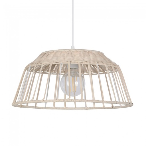 [CORPR503536] Suspension Cassis en rotin tressé naturel