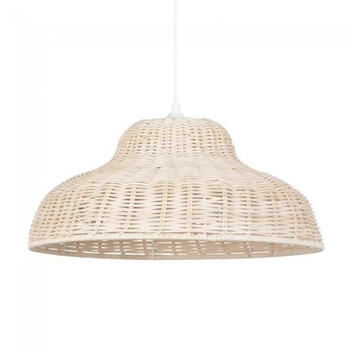 [CORPR503537] Suspension Samena en rotin tressé naturel